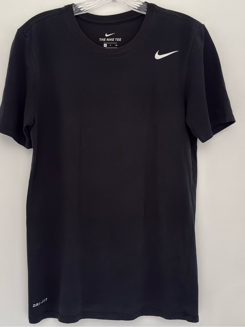 Nike Men’s Dri-FIT Crew Neck T-Shirt — Black streetwear casual school